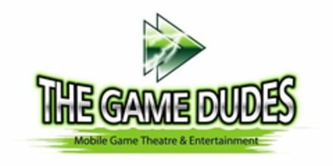 THE GAME DUDES MOBILE GAME THEATRE & ENTERTAINMENT Logo (USPTO, 05/26/2010)