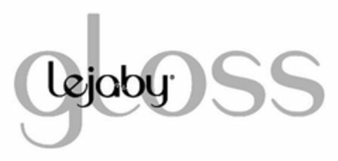 LEJABY GLOSS Logo (USPTO, 11.06.2010)