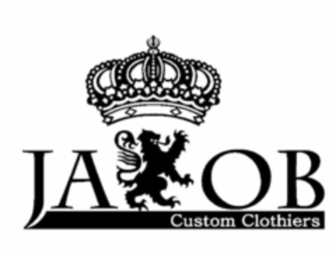 JAKOB CUSTOM CLOTHIERS Logo (USPTO, 27.07.2010)