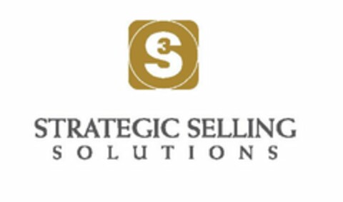 S 3 STRATEGIC SELLING SOLUTIONS Logo (USPTO, 31.08.2010)