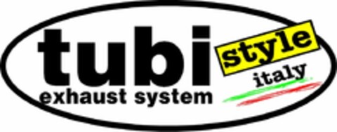 TUBI STYLE ITALY EXHAUST SYSTEM Logo (USPTO, 17.10.2010)