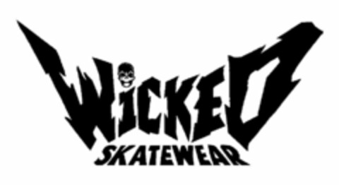 WICKED SKATEWEAR Logo (USPTO, 04.04.2011)