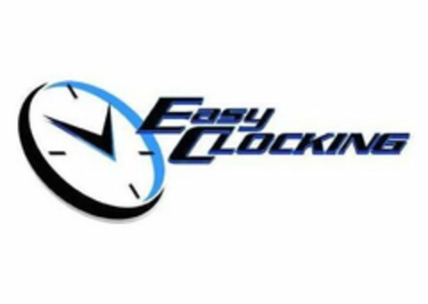 EASY CLOCKING Logo (USPTO, 01.06.2011)