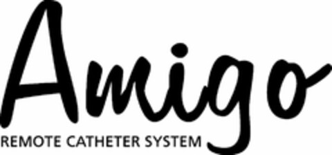 AMIGO REMOTE CATHETER SYSTEM Logo (USPTO, 26.10.2011)