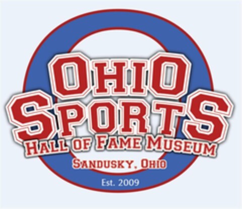 OHIO SPORTS HALL OF FAME MUSEUM SANDUSKY, OHIO EST. 2009 Logo (USPTO, 27.01.2012)