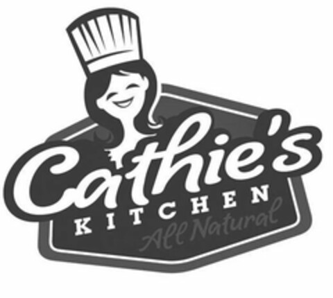 CATHIE'S KITCHEN ALL NATURAL Logo (USPTO, 14.02.2012)