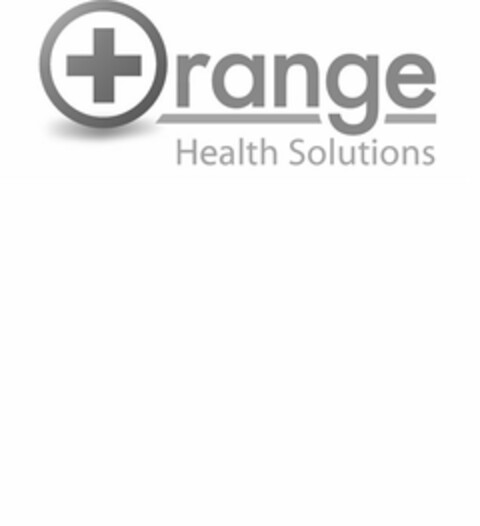 + ORANGE HEALTH SOLUTIONS Logo (USPTO, 27.08.2013)