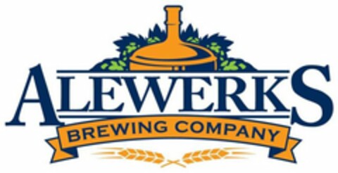 ALEWERKS BREWING COMPANY Logo (USPTO, 27.02.2014)