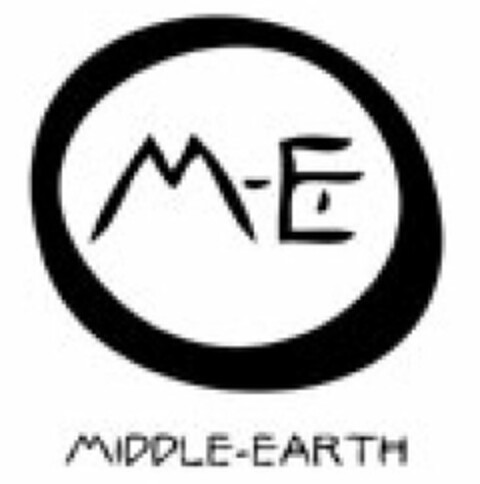 M-E MIDDLE-EARTH Logo (USPTO, 04.04.2014)