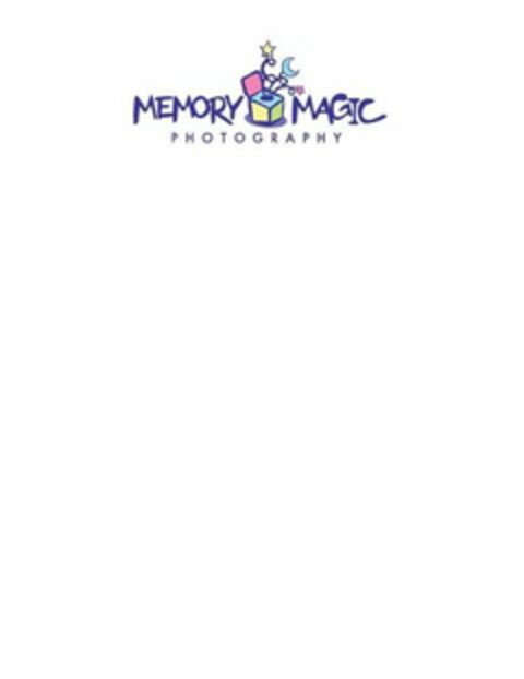 MEMORY MAGIC PHOTOGRAPHY Logo (USPTO, 07.04.2014)