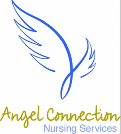 ANGEL CONNECTION NURSING SERVICES Logo (USPTO, 17.06.2014)