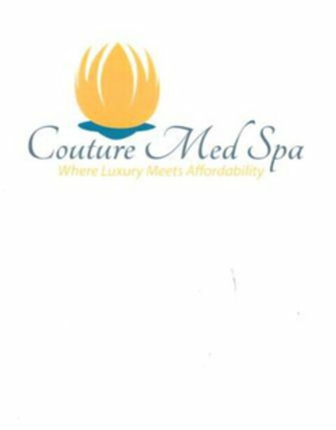 COUTURE MED SPA WHERE LUXURY MEETS AFFORDABILITY Logo (USPTO, 01.10.2014)