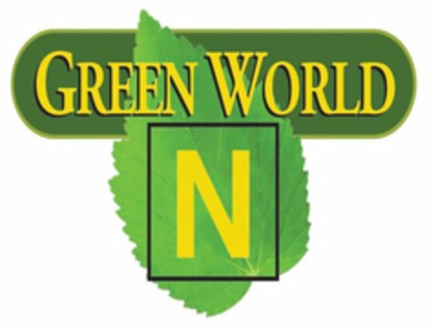 GREEN WORLD N Logo (USPTO, 16.10.2014)