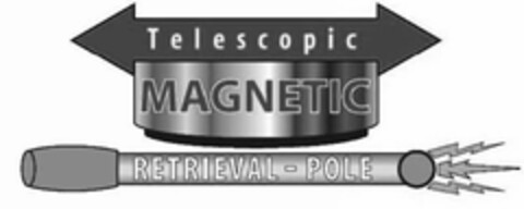 TELESCOPIC MAGNETIC RETRIEVAL-POLE Logo (USPTO, 28.10.2014)