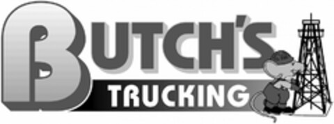 BUTCH'S TRUCKING Logo (USPTO, 08.12.2014)