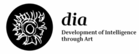 DIA DEVELOPMENT OF INTELLIGENCE THROUGHART Logo (USPTO, 11/06/2015)