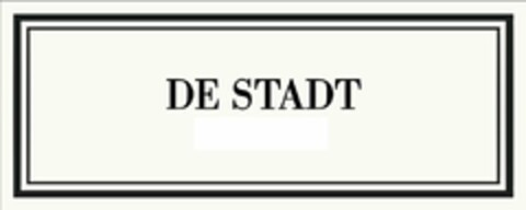 DE STADT Logo (USPTO, 25.11.2015)