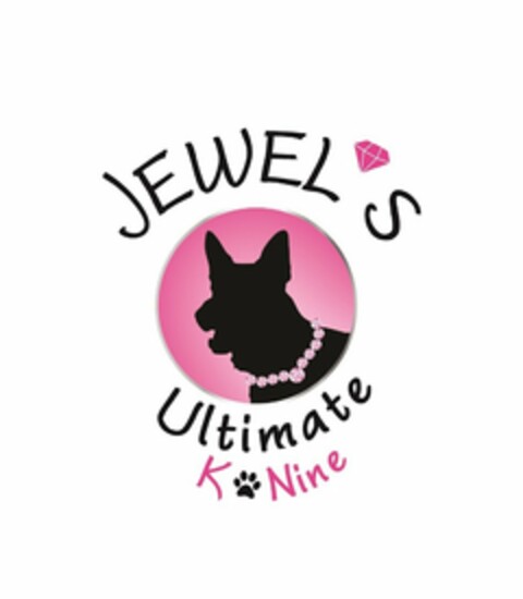 JEWEL'S ULTIMATE K NINE Logo (USPTO, 02/19/2016)