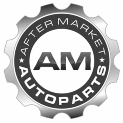 AM AFTERMARKET AUTOPARTS Logo (USPTO, 10.05.2016)