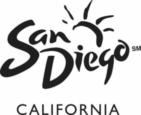 SAN DIEGO CALIFORNIA Logo (USPTO, 09/27/2016)