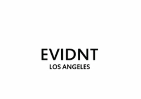 EVIDNT LOS ANGELES Logo (USPTO, 10/07/2016)