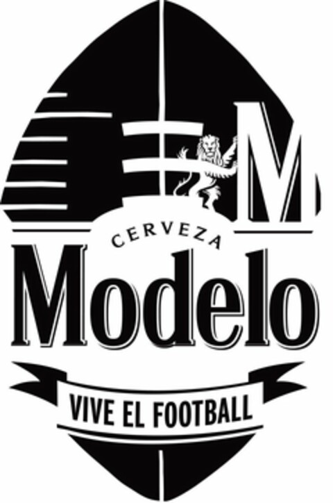 M CERVEZA MODELO VIVE EL FOOTBALL Logo (USPTO, 13.12.2016)