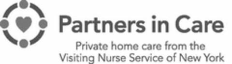 PARTNERS IN CARE PRIVATE HOME CARE FROMTHE VISITING NURSE SERVICE OF NEW YORK Logo (USPTO, 01.05.2017)