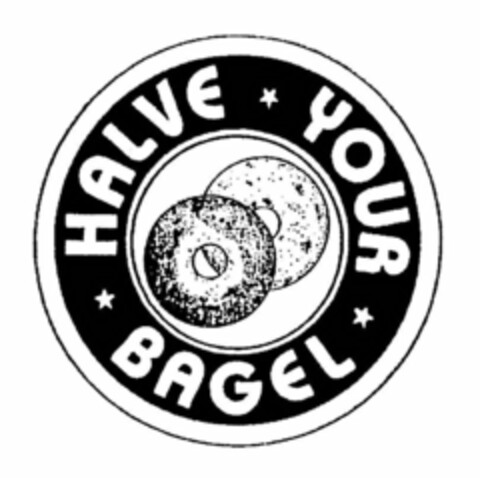 HALVE YOUR BAGEL Logo (USPTO, 09.05.2017)
