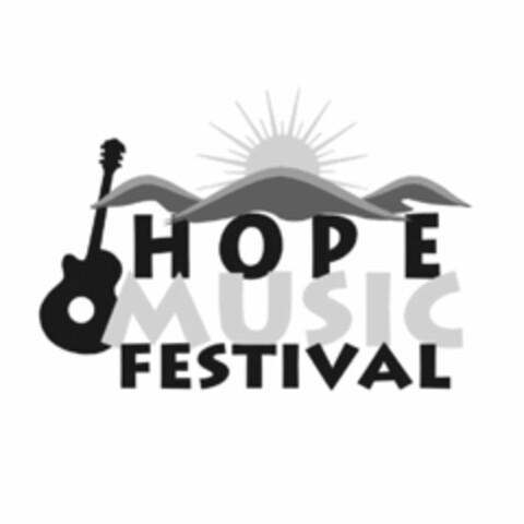 HOPE MUSIC FESTIVAL Logo (USPTO, 08/23/2017)