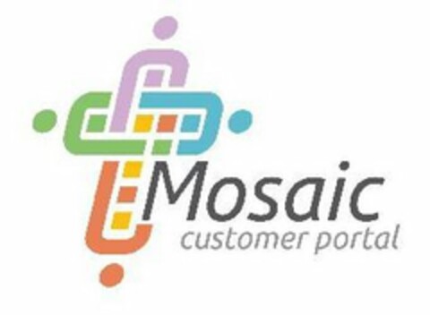 MOSAIC CUSTOMER PORTAL Logo (USPTO, 08/29/2017)