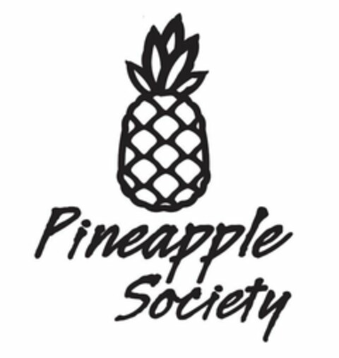 PINEAPPLE SOCIETY Logo (USPTO, 17.04.2018)