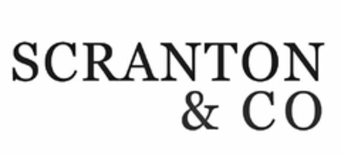 SCRANTON & CO Logo (USPTO, 07/03/2018)