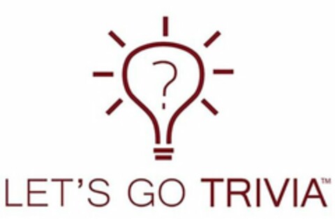 LET'S GO TRIVIA ? Logo (USPTO, 18.10.2018)