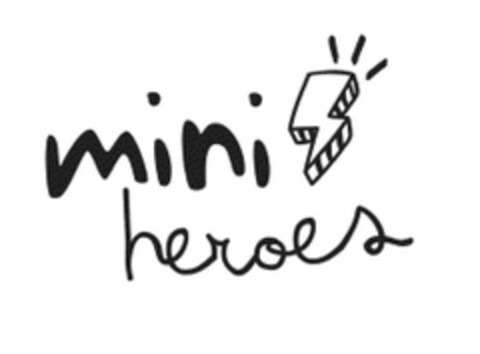 MINI HEROES Logo (USPTO, 11/15/2018)