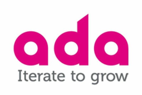 ADA ITERATE TO GROW Logo (USPTO, 29.11.2018)