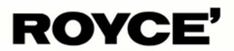 ROYCE' Logo (USPTO, 12/20/2018)
