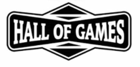 HALL OF GAMES Logo (USPTO, 06/26/2019)