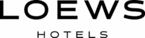 LOEWS HOTELS Logo (USPTO, 10.09.2019)