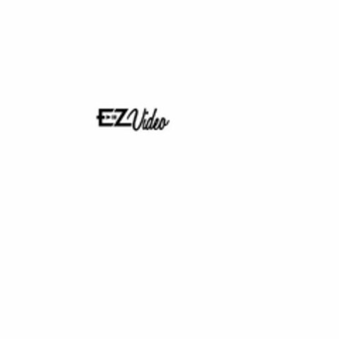 EZVIDEO Logo (USPTO, 10.02.2020)