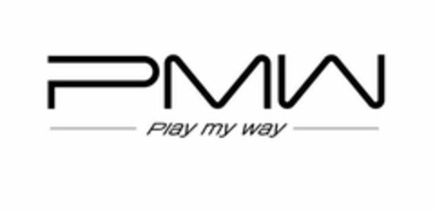 PMW PLAY MY WAY Logo (USPTO, 05/14/2020)