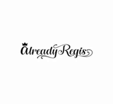 ALREADY REGIS Logo (USPTO, 26.06.2020)