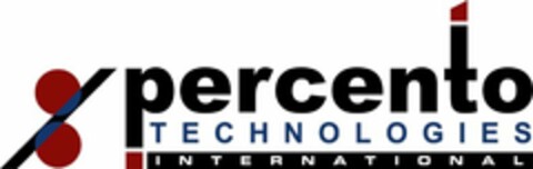 PERCENTO TECHNOLOGIES INTERNATIONAL Logo (USPTO, 13.03.2009)