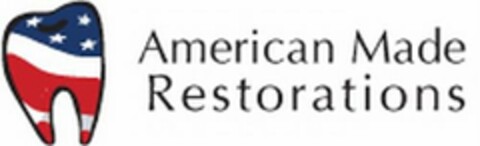 AMERICAN MADE RESTORATIONS Logo (USPTO, 07/13/2009)