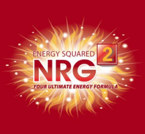 ENERGY SQUARED NRG2 YOUR ULTIMATE ENERGY FORMULA Logo (USPTO, 08/10/2009)