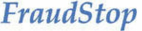 FRAUDSTOP Logo (USPTO, 12/11/2009)
