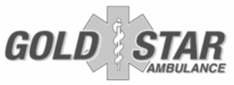 GOLD STAR AMBULANCE Logo (USPTO, 08/20/2010)