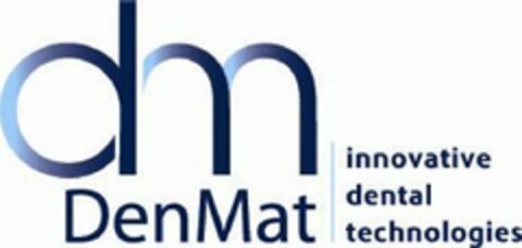 DM DENMAT INNOVATIVE DENTAL TECHNOLOGIES Logo (USPTO, 26.08.2010)