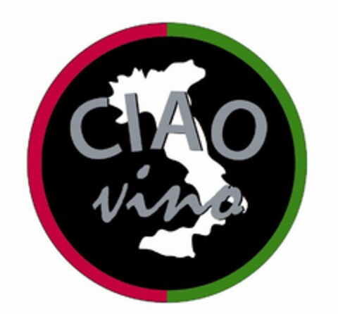 CIAO VINO Logo (USPTO, 09/13/2010)