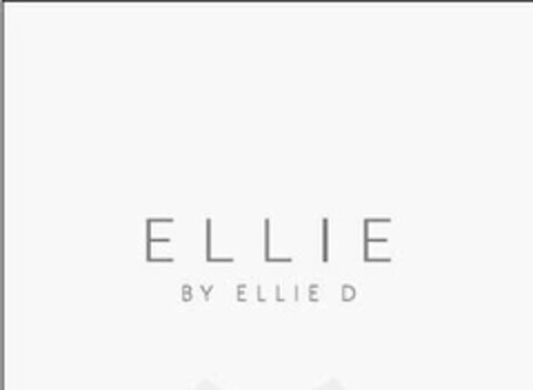 E L L I E BY ELLIE D Logo (USPTO, 09/14/2010)