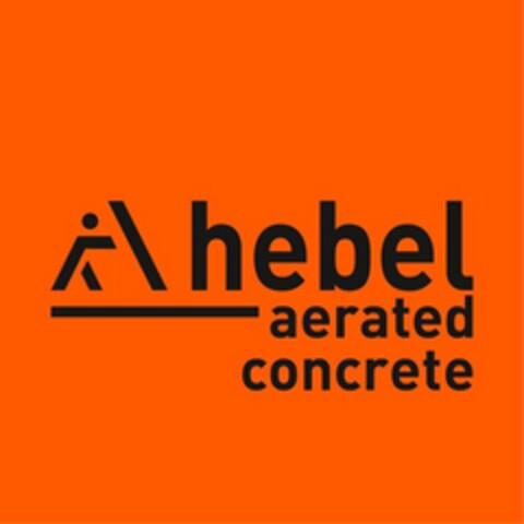 HEBEL AERATED CONCRETE Logo (USPTO, 09/22/2010)
